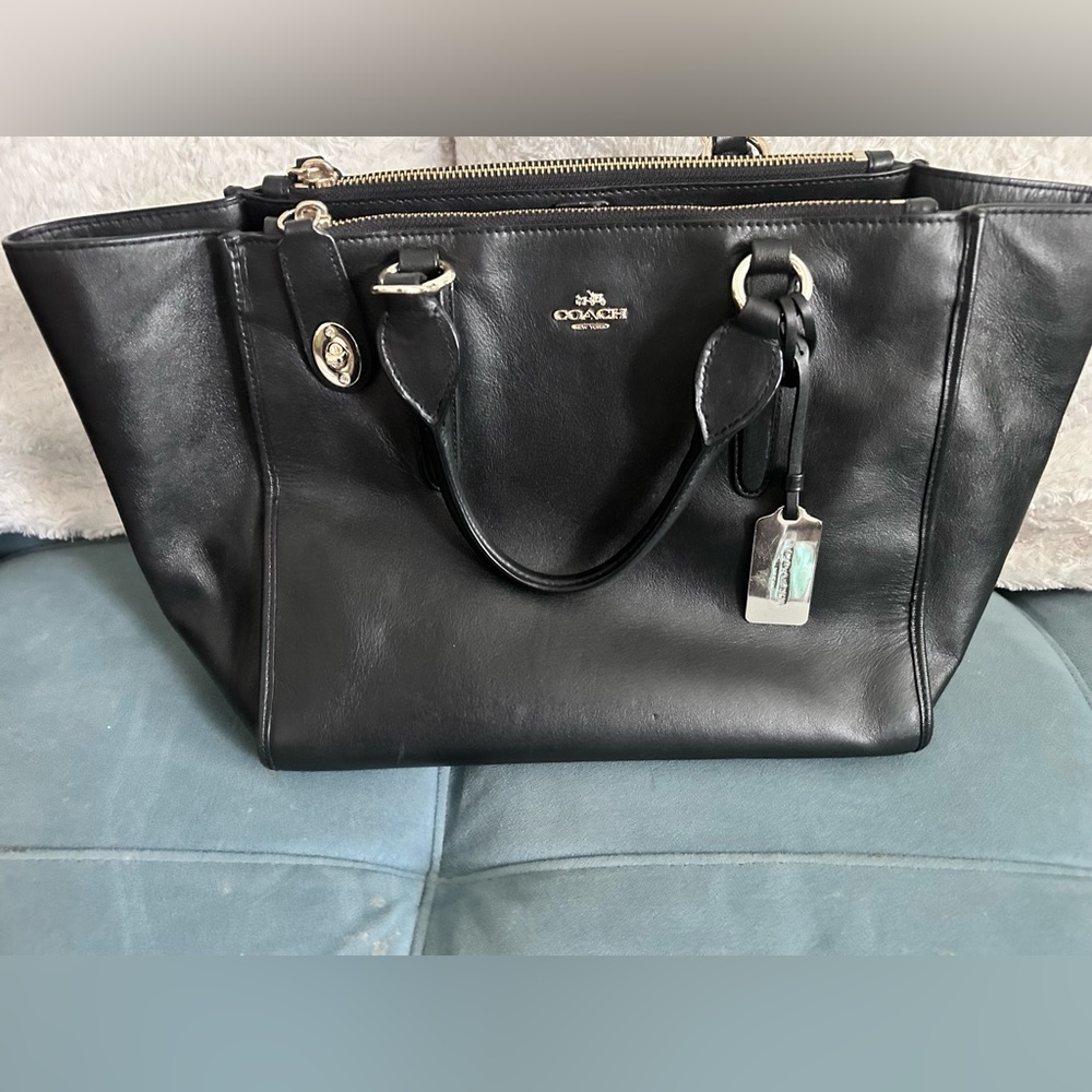 Black Vintage Coach Purse